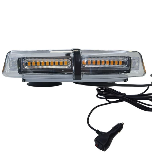 Space Çakarlı tepe lambası 17 fonskiyon 54led sarı-sarı 12-30v 26w adet / LAIK538-1