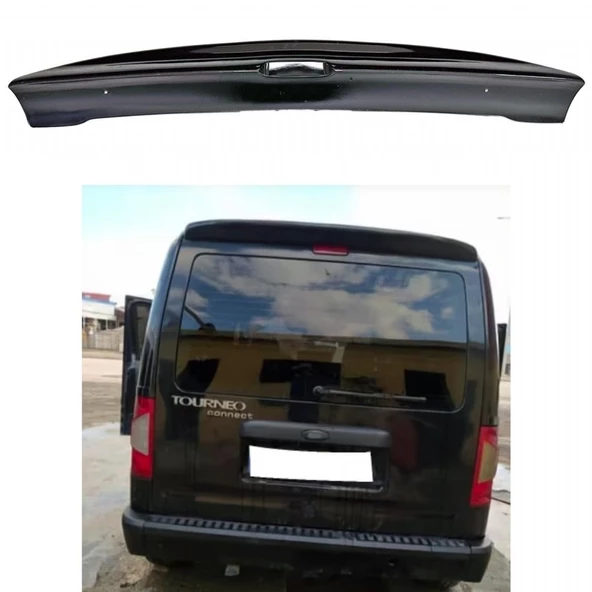 Ford connect bagaj üstü spoiler siyah boyalı 2003 / 2013