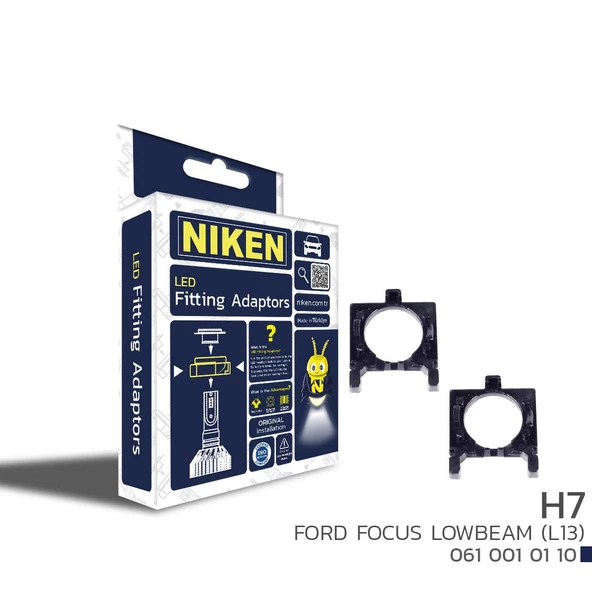 NİKEN H7 FORD FOCUS LOW BEAM(L13 Led xenon montaj aparatı adaptörü