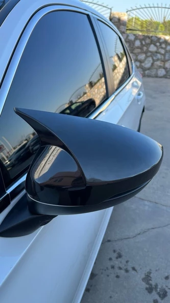 AUTOGP Honda civic fe1 ayna kapağı yarasa siyah boyalı 2021+