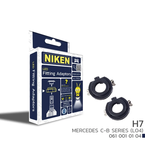 NİKEN H7 MERCEDES C-B SERI (L04) Led xenon montaj aparatı adaptörü