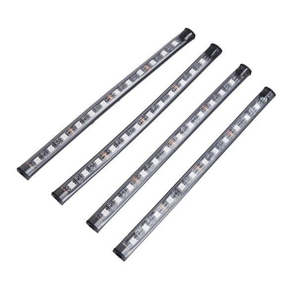 Space Space Kayar Sinyalli Ön Panjur Ledi Uzaktan Kumandalı Çok Renkli 4X12 SMD-12V/ LAAM314