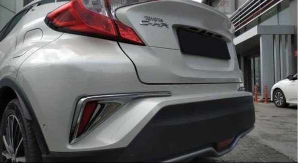 AUTOGP TOYOTA C-HR 2016-2019 ARKA SİS KAPLAMASI NİKELAJ - 2