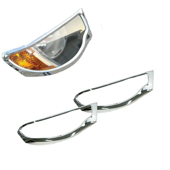 AUTOGP MITSUBISHI L200 2008-2011 FAR CERCEVE KAPLAMA KROM - 3