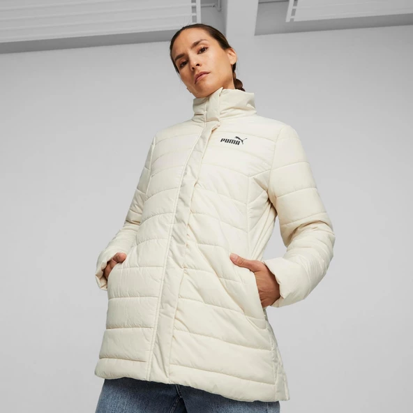 Puma 67536487 Ess+ Padded Jacket Kadın Mont - Resim 3