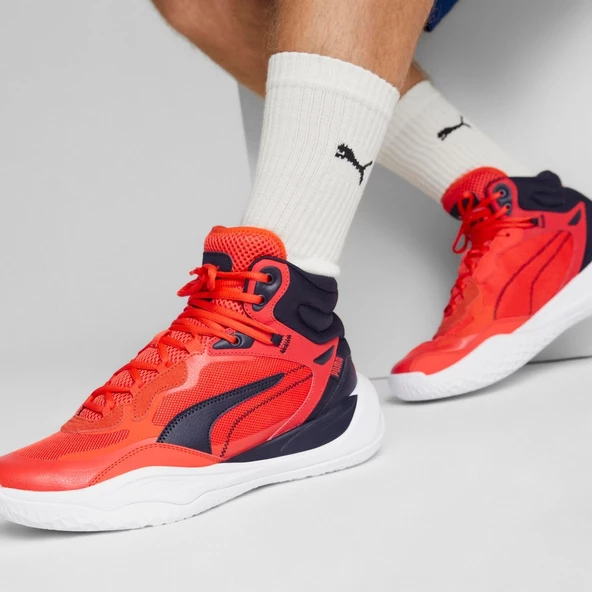 Puma 37790212 Playmaker Pro Mid Unisex Basketbol Ayakkabısı - 7
