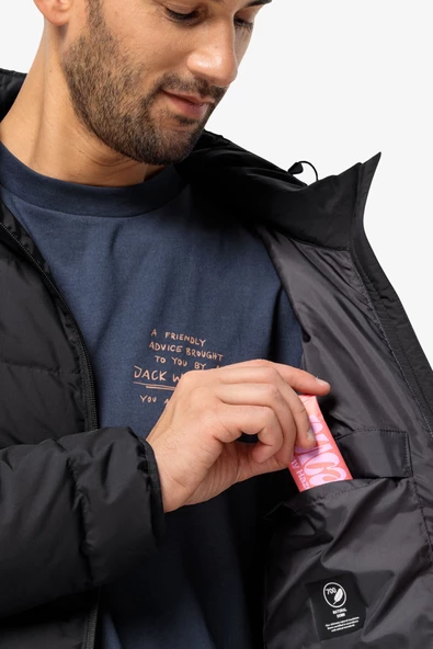 Jack Wolfskin 1207431-6000 Colonius Jkt M Erkek Mont - 3