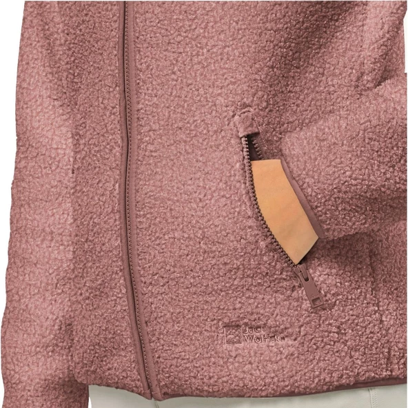 Jack Wolfskin 1708732-3068 High Curl Jacket W Kadın Polar - 3