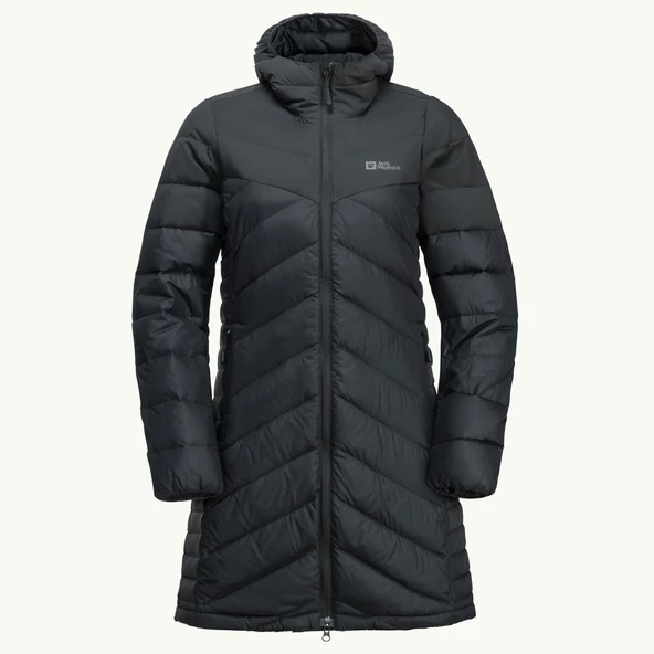 Jack Wolfskin 1207751-6000 Tundra Down Coat W Kadın Mont - 4