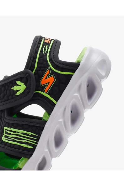 Skechers 400612N BKLM Hypno-Splash - Hydro-Fun Erkek Çocuk Sandalet - Resim 8