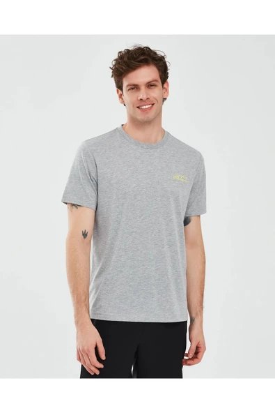 Skechers S241054-036 Graphic M Sleeve Erkek Spor Tişört