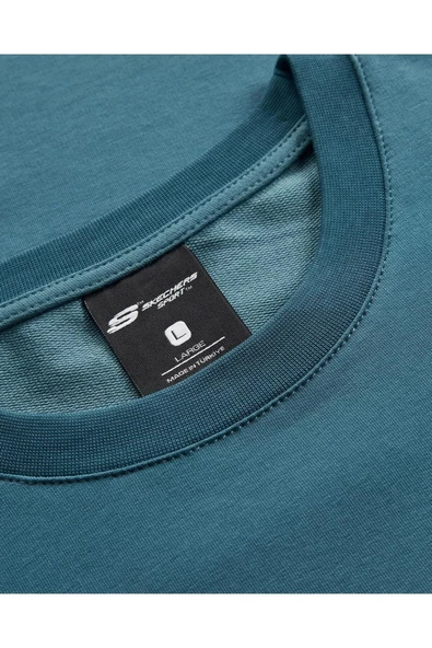 Skechers S231094-405 Graphic M Sleeve Erkek Spor Tişört - 8