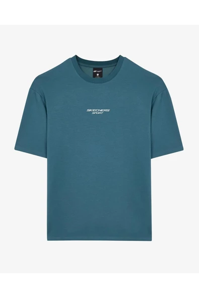 Skechers S231094-405 Graphic M Sleeve Erkek Spor Tişört - 6