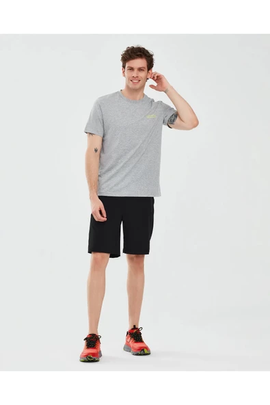 Skechers S241054-036 Graphic M Sleeve Erkek Spor Tişört - Resim 5