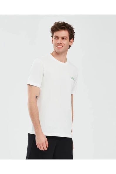 Skechers S241054-102 Graphic M Sleeve Erkek Spor Tişört - 3