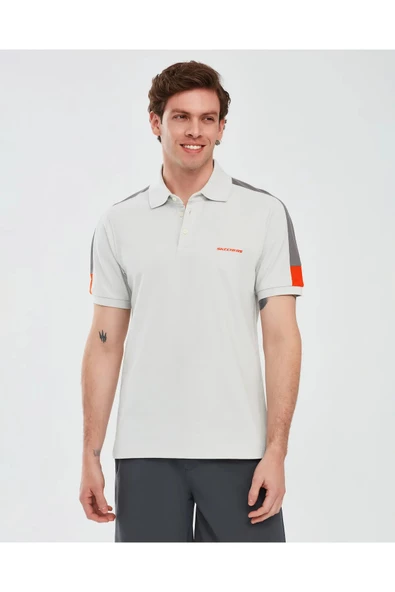 Skechers S221047-035 Shirt M Sleeve Erkek Polo Tişört
