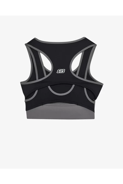 Skechers S241110-001 Performance Coll. W Mid Support Kadın Sporcu Sütyeni - 7