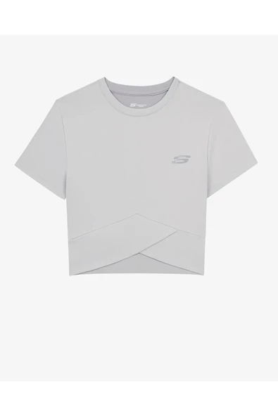 Skechers S241133-003 Performance Coll. W Sleeve Kadın Spor Tişört - Resim 7