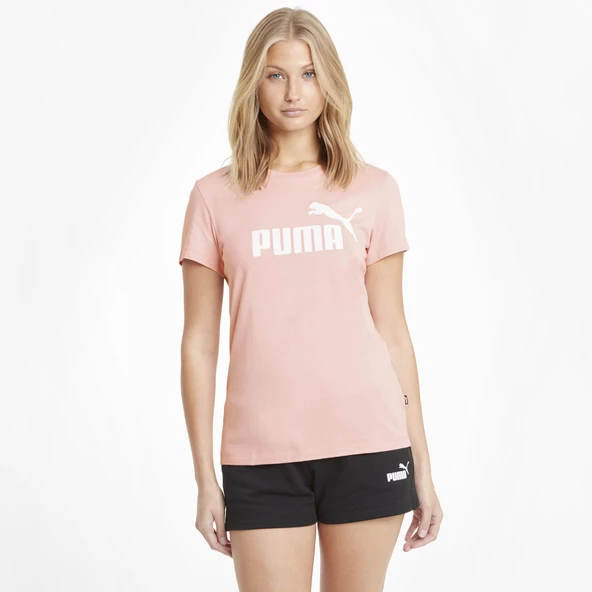 Puma 58677480 Ess Logo Tee Kadın Spor Tişört