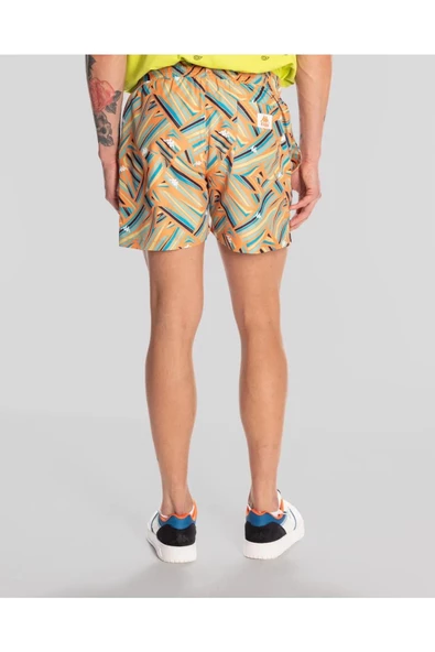 Kappa 351T69WA3C Authentic Woody Erkek Deniz Şortu - 4