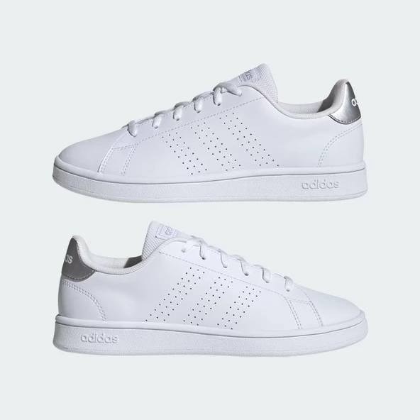 Adidas IF8556 Advantage Base Erkek Tenis Ayakkabısı - 7