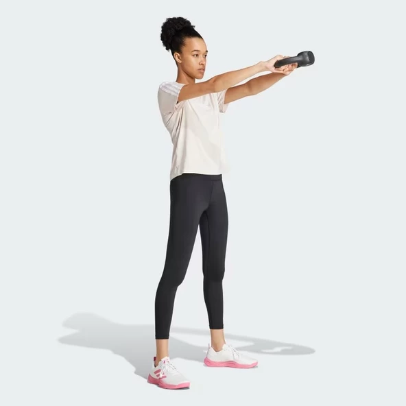 Adidas IS4214 Tr-Es 3S T Kadın Tişört - 3