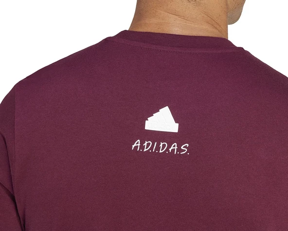 Adidas IS9045 M All Day I Tee Erkek Tişört - Resim 6