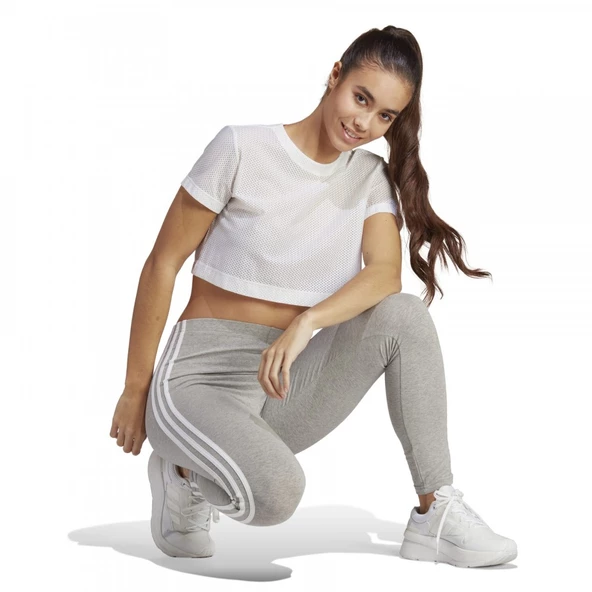 Adidas IC7152 W 3S Hw Lg Kadın Tayt - 3