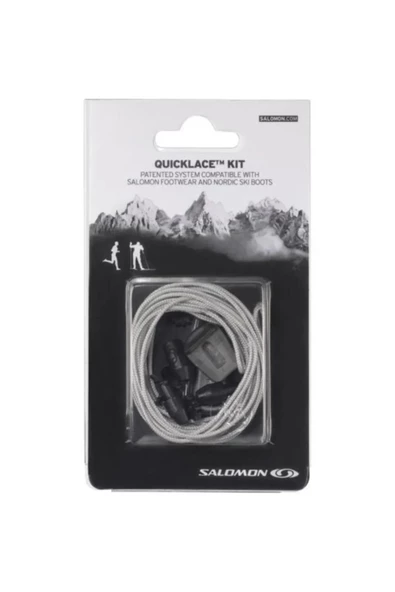 Salomon L32667600 Quiklace Kit Unisex Akıllı Bağcık