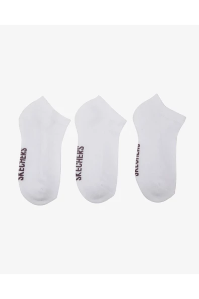 Skechers S221512-100 Socks U 3 Pack Low Cut Unisex Spor Çorap - 2