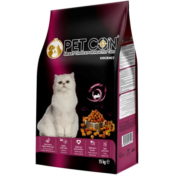 Petcoin Gourmet Yetişkin Kedi Maması 15 Kg