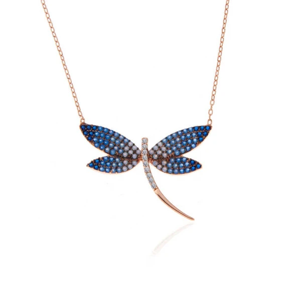 Gümüş Rose Yusufçuk Kadın Kolye ürün görseli 1