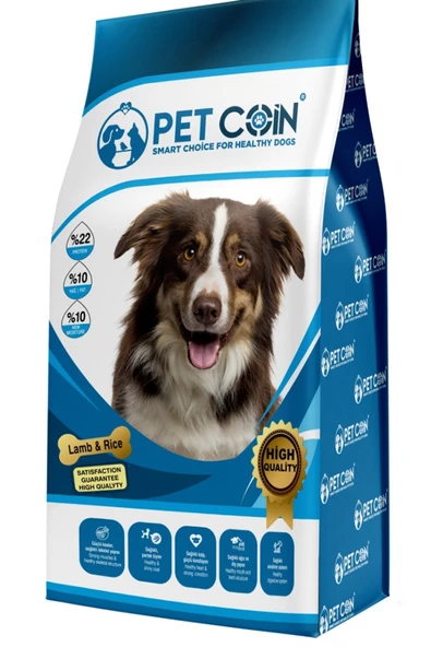 Petcoin Kuzu Etli Köpek Maması 15 Kg