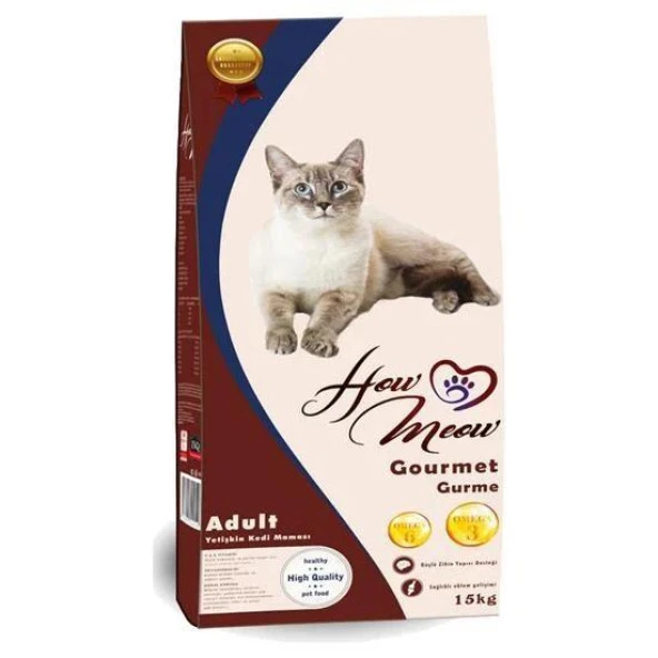 How Meow Gurme Yetıskın Kedı Maması 15 Kg