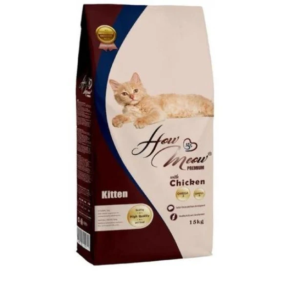 How Meow Tavuklu Yavru Kedı Maması 15 Kg