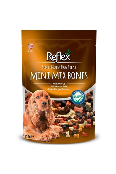 Reflex Plus Köpek Ödülü Mini Mix Bones 150 gr