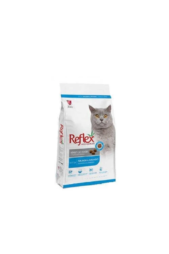 Reflex Somonlu & Hamsili Yetişkin Kedi Maması 2 kg - 2