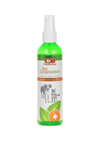 Biopetactive Geraniomint Kedi ve Köpek için Parazit Sprey 100 ml