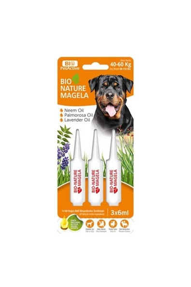 Biopetactive Nature Magela Köpek Damlası 40-60 Kg 3x6 Ml