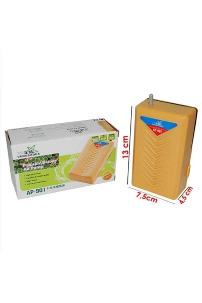 Venus Aqua Ap-901 Pilli Akvaryum Hava Motoru - 2