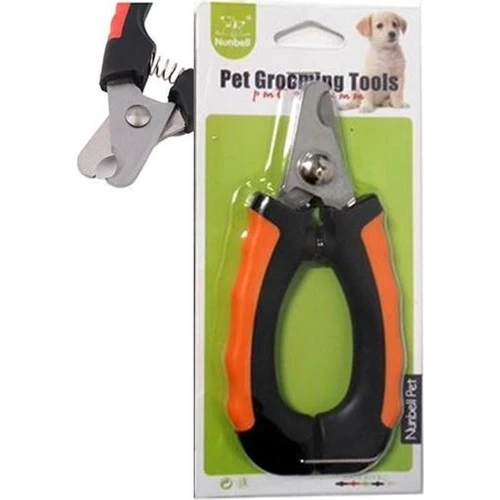 Nunbell Kedi ve Köpekler İçin Tırnak Makası 12 cm Turuncu