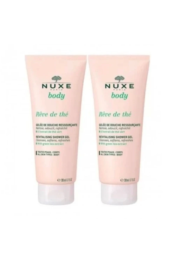 NUXE BODY REVE DE THE REVİTALİSİNG SHOWER GEL 200 ML - 2 ADET