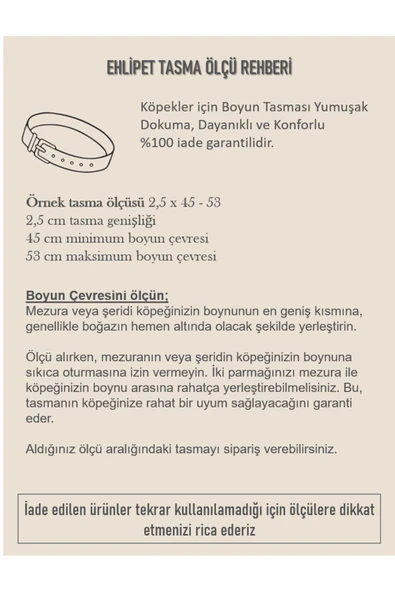 Ehlipet Kediler Için Yumuşak Dokuma Boyun Tasması 1.5x22-35 Cm - 2