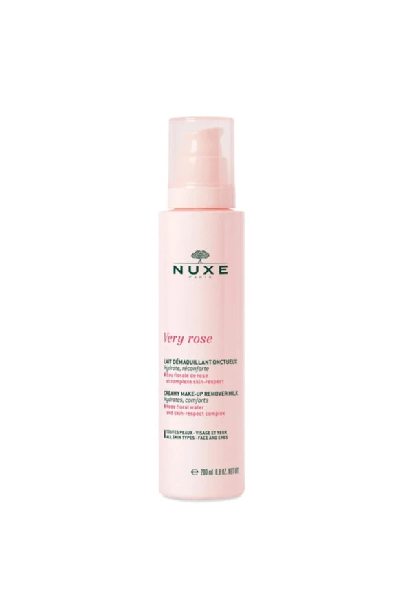 NUXE VERY ROSE MAKYAJ TEMİZLEME SÜTÜ 200 ML