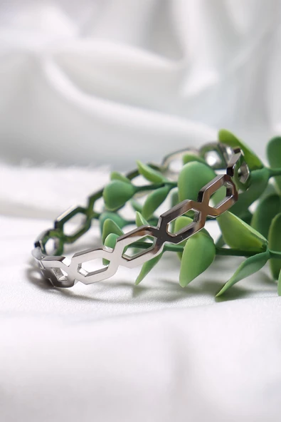 Çelik Bileklik Gümüş - 17250.1804. - 5