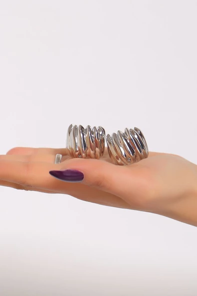 Aksesuar Küpe Gümüş - 17233.1806. - 2