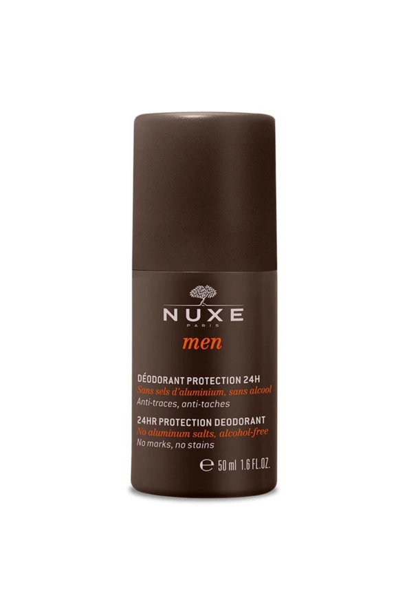 NUXE MEN 24H PROTECTİON ERKEKLER İÇİN GÜN BOYU ETKİLİ DEODORANT 50 ML