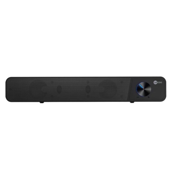 Lenovo Lecoo DS111 Bluetooth + Kablolu Soundbar Taşınabilir Hoparlör, 6W, Siyah