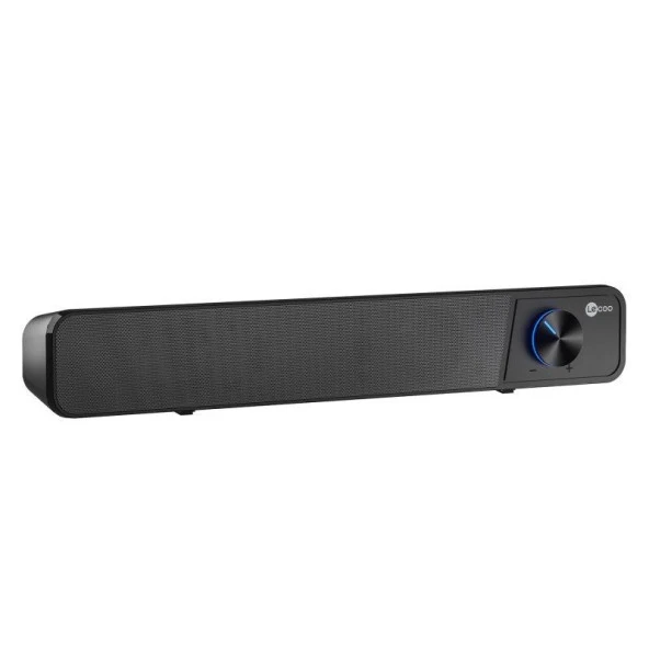 Lenovo Lecoo DS111 Bluetooth + Kablolu Soundbar Taşınabilir Hoparlör, 6W, Siyah - 3