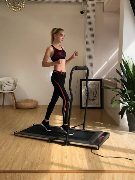 Proforce M6 Plus Uzaktan Kumandalı Yürüme Bandı Led Ekran, Kolay Kurulum, Katlanabilir, 0-10km/sa - 4